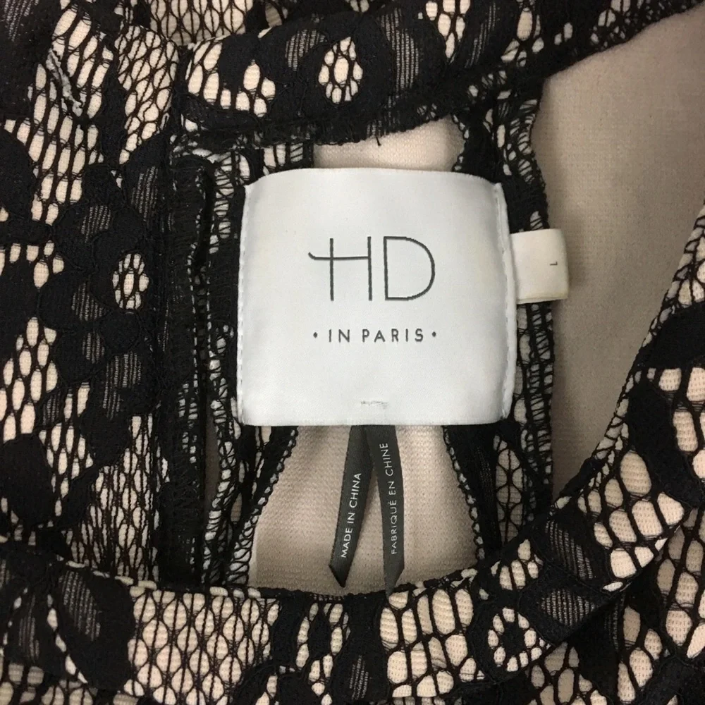 Anthropologie HD in Paris Violante Lace Fit & Flare Sleeveless Dress Stretch - Picture 7 of 7